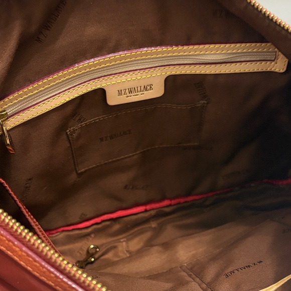 MZ Wallace Paige Red Crossbody Bag - Picture 7 of 10